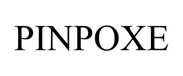 Trademark Logo PINPOXE