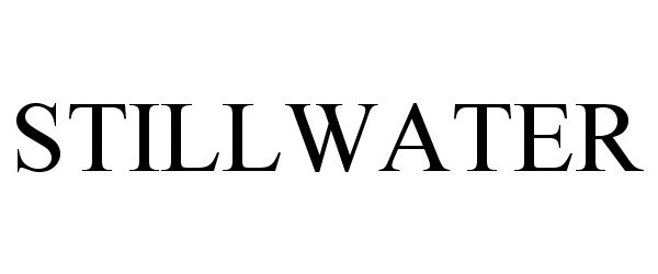 Trademark Logo STILLWATER