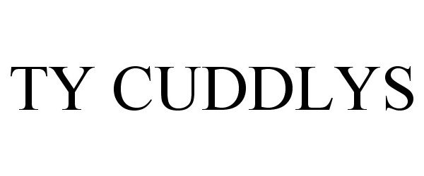 Trademark Logo TY CUDDLYS
