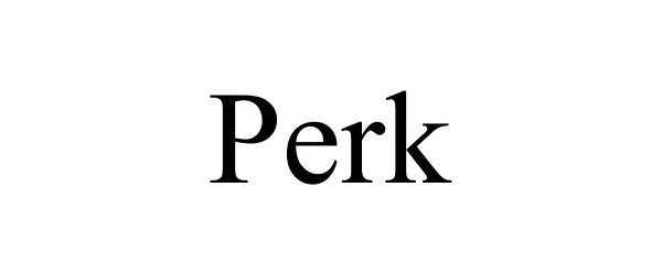 Trademark Logo PERK