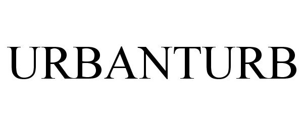 Trademark Logo URBANTURB