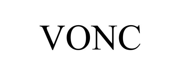 Trademark Logo VONC