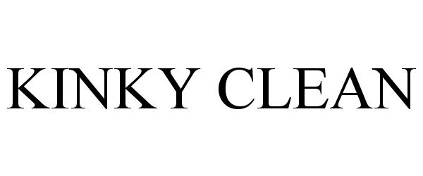 Trademark Logo KINKY CLEAN