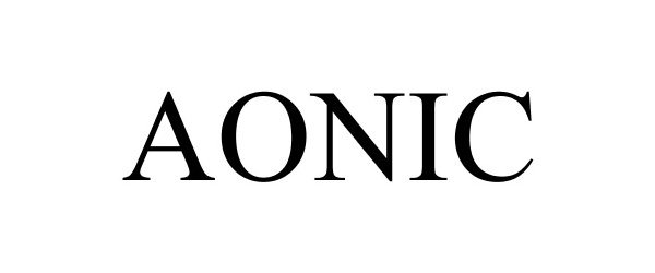 Trademark Logo AONIC