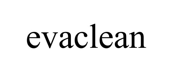 Trademark Logo EVACLEAN