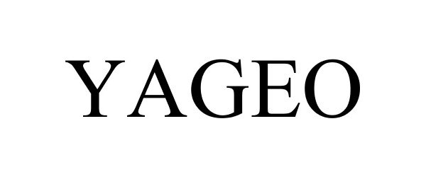 Trademark Logo YAGEO