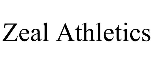 Trademark Logo ZEAL ATHLETICS