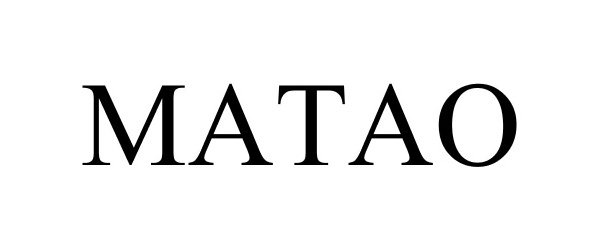 Trademark Logo MATAO