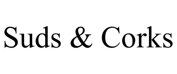 Trademark Logo SUDS & CORKS