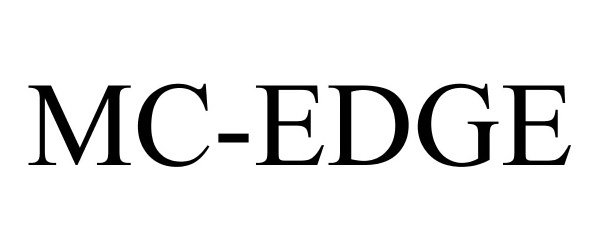 Trademark Logo MC-EDGE