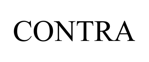 Trademark Logo CONTRA