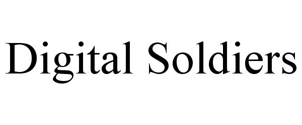 Trademark Logo DIGITAL SOLDIERS
