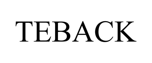 Trademark Logo TEBACK