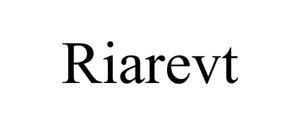 Trademark Logo RIAREVT