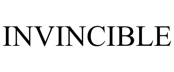 Trademark Logo INVINCIBLE