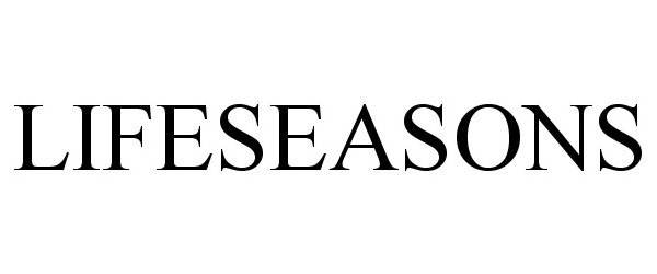 Trademark Logo LIFESEASONS