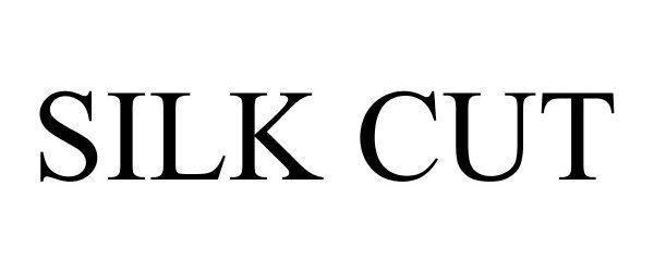Trademark Logo SILK CUT