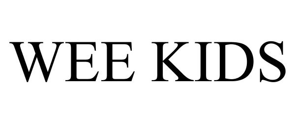 Trademark Logo WEE KIDS