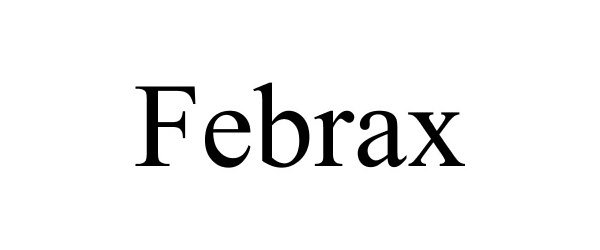 Trademark Logo FEBRAX