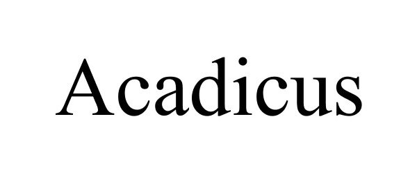 Trademark Logo ACADICUS