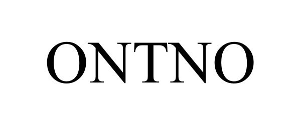 Trademark Logo ONTNO