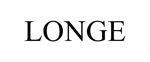 Trademark Logo LONGE