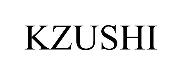 Trademark Logo KZUSHI