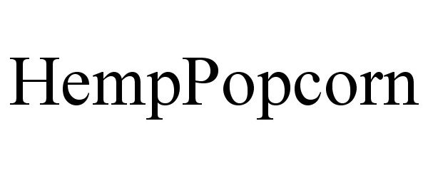 Trademark Logo HEMPPOPCORN