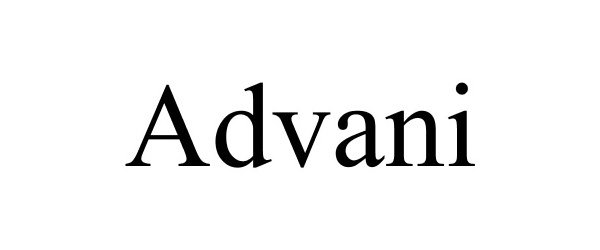 Trademark Logo ADVANI