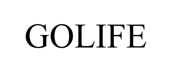 Trademark Logo GOLIFE