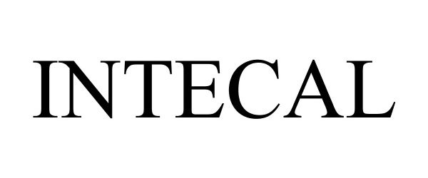 Trademark Logo INTECAL