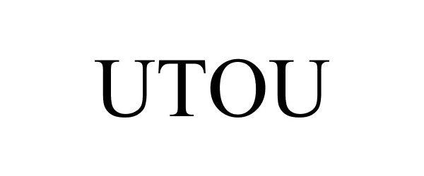 Trademark Logo UTOU