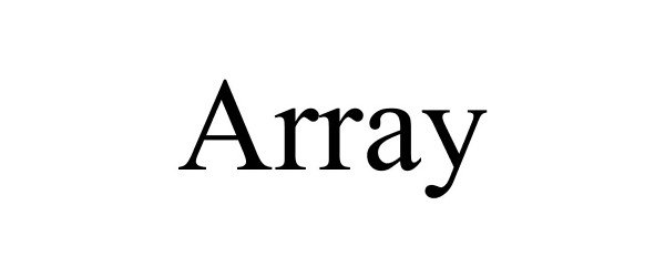 Trademark Logo ARRAY