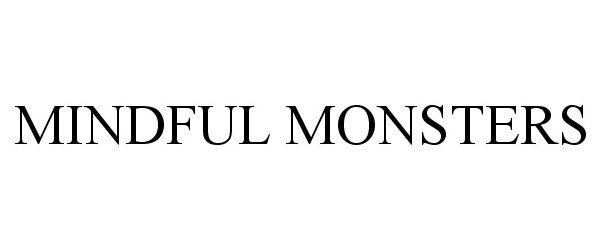 Trademark Logo MINDFUL MONSTERS
