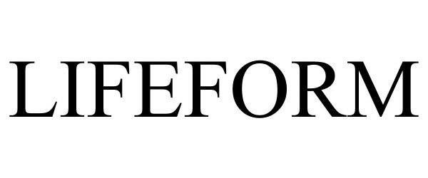 Trademark Logo LIFEFORM