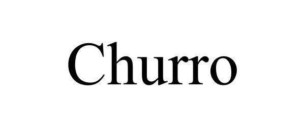 Trademark Logo CHURRO