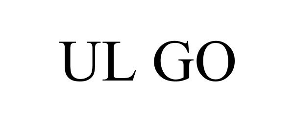 Trademark Logo UL GO