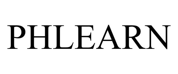 Trademark Logo PHLEARN