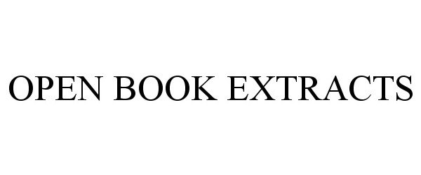  OPEN BOOK EXTRACTS