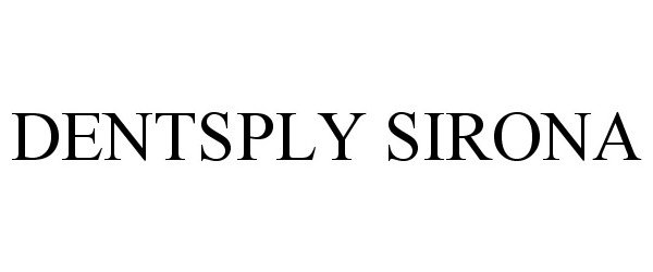 Trademark Logo DENTSPLY SIRONA