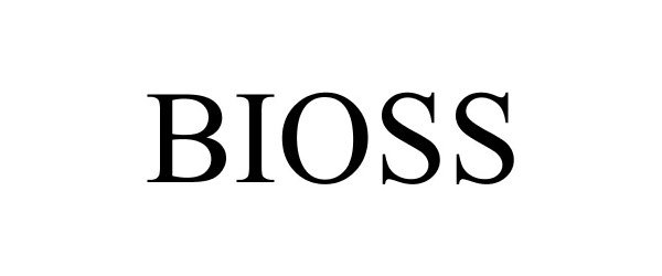 Trademark Logo BIOSS