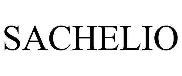 Trademark Logo SACHELIO