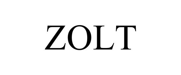 Trademark Logo ZOLT