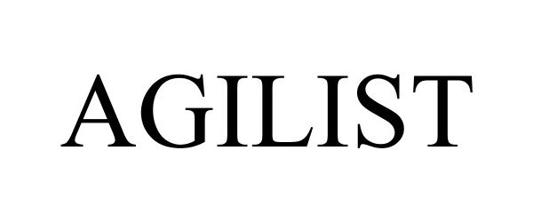 Trademark Logo AGILIST