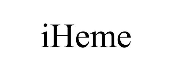 Trademark Logo IHEME
