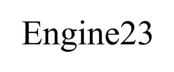 Trademark Logo ENGINE23