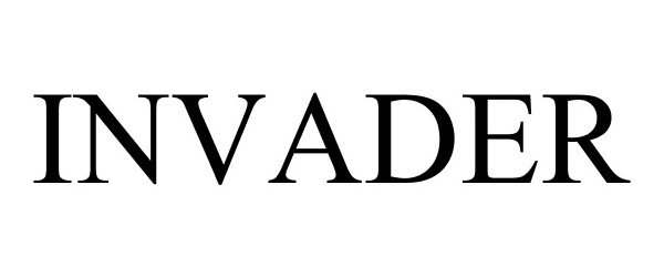 Trademark Logo INVADER