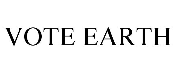 Trademark Logo VOTE EARTH