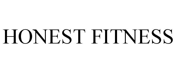 Trademark Logo HONEST FITNESS