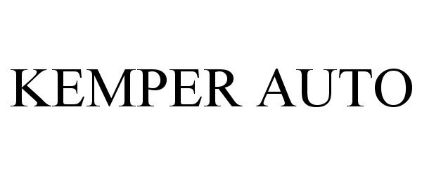 Trademark Logo KEMPER AUTO